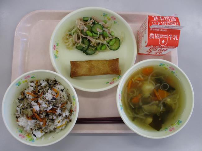 5月28日の給食画像