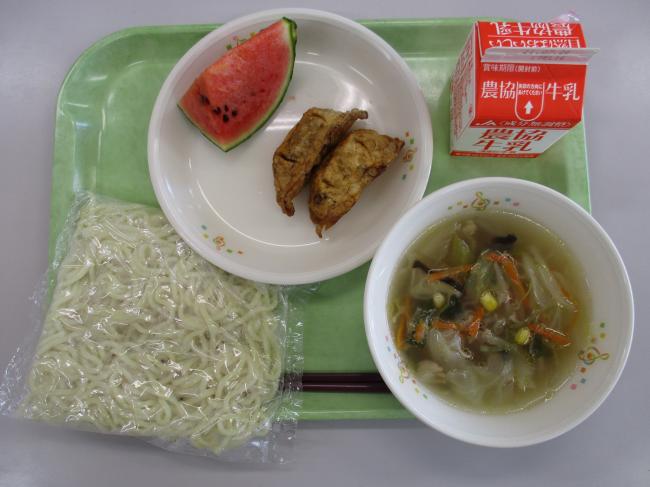7月15日の給食画像