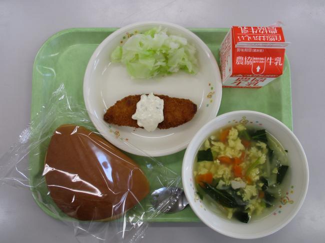 9月9日の給食画像