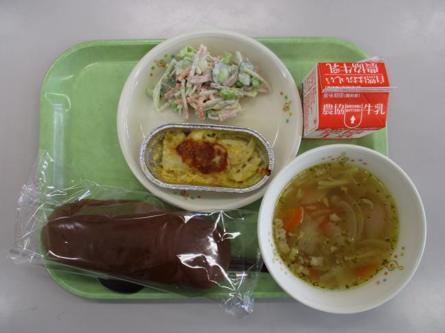 10月21日の給食画像