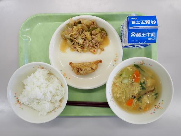 5月31日の給食画像