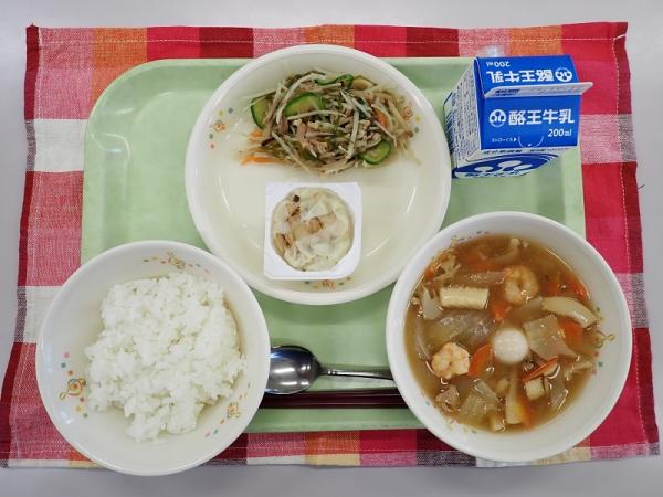 10月2日の給食