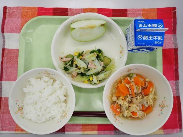 10月7日の給食