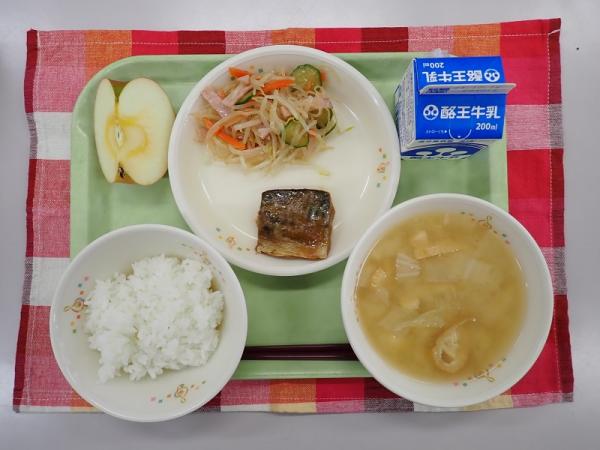 12月6日の給食