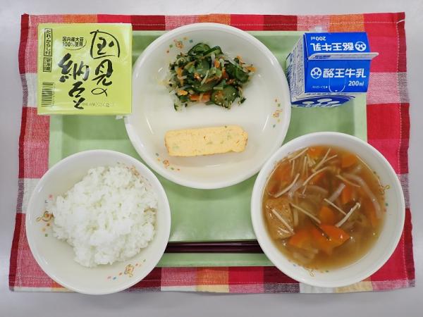 12月10日の給食